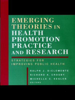cover image of Emerging Theories in Health Promotion Practice and Research